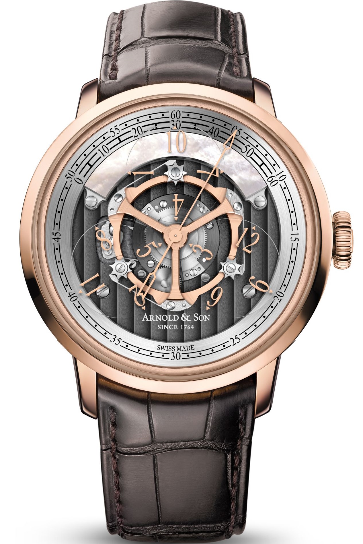 Arnold & Son Golden Wheel: World’s First Wandering Hours and True Beat ...