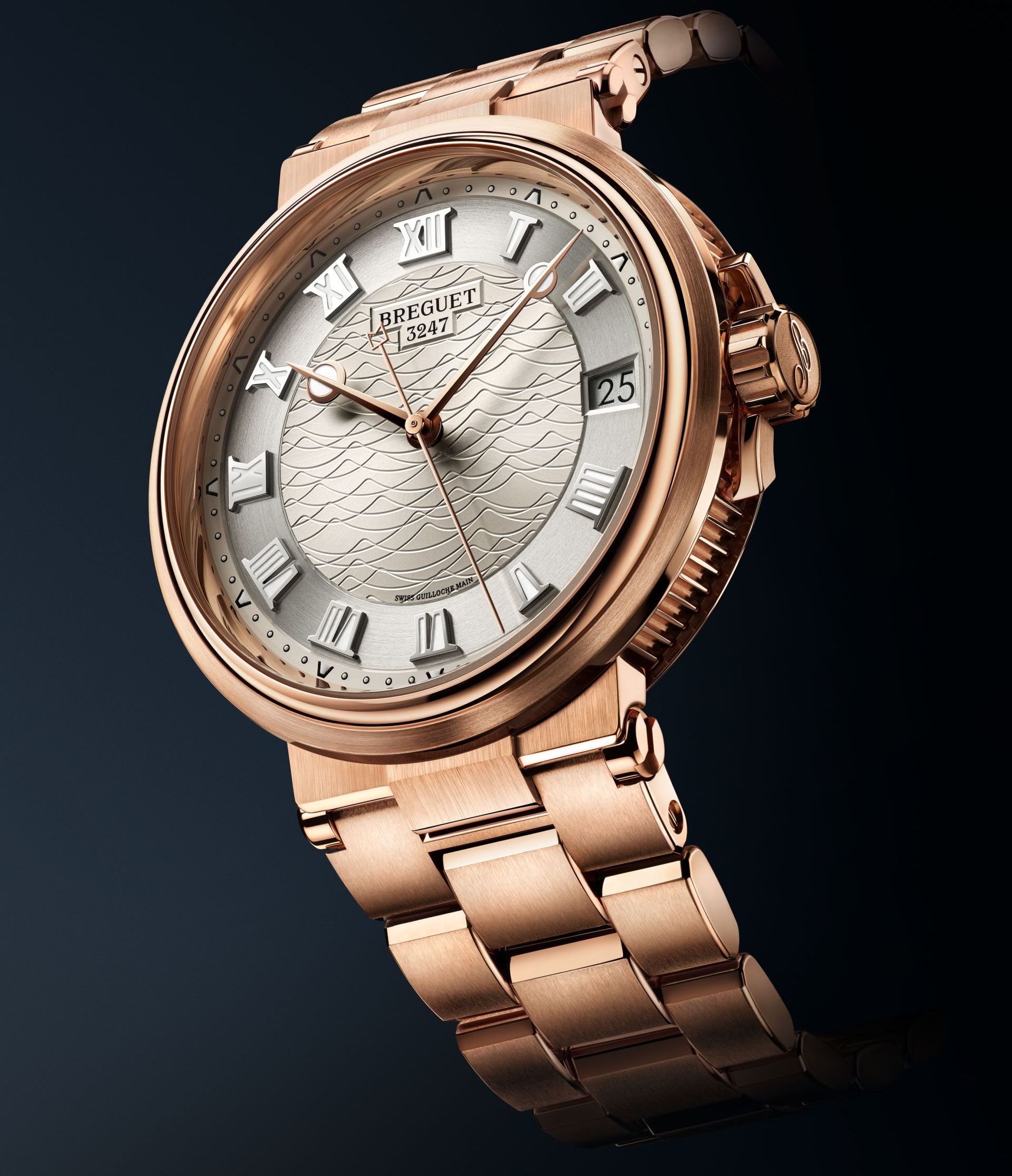 Breguet Marine Collection, New Gold Bracelet Versions of the Marine ...